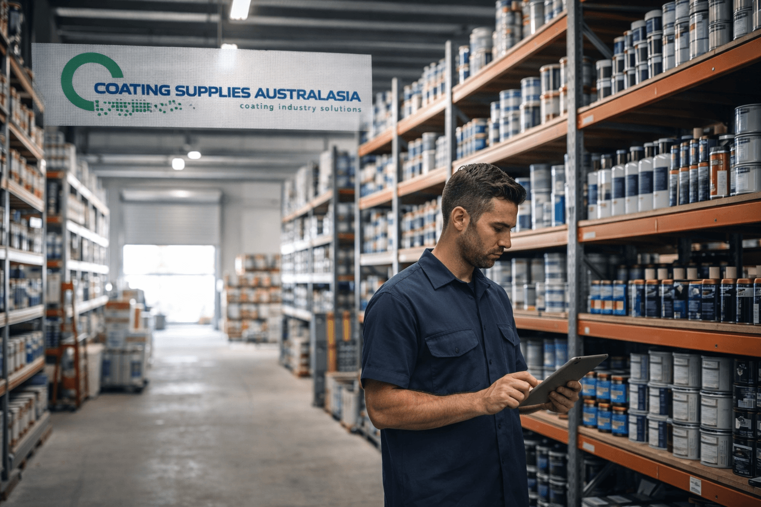 WordPress digital catalog website for Coating Supplies