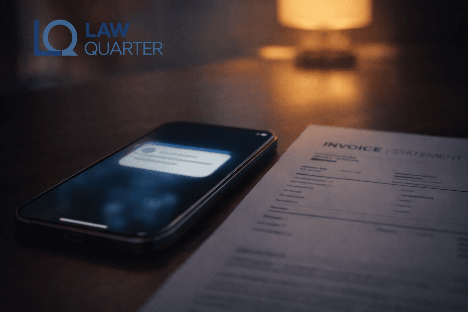 Automated debt follow-up workflow dashboard
