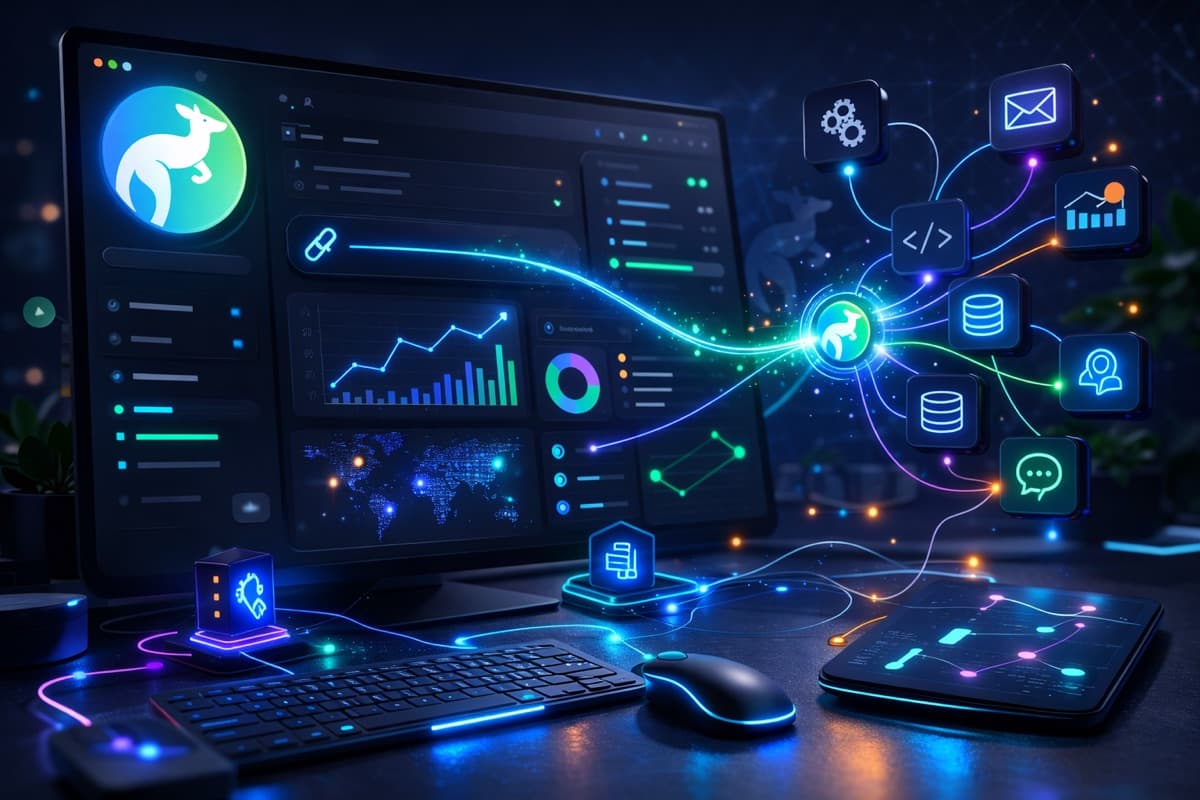 Roo smart link shortening platform dashboard